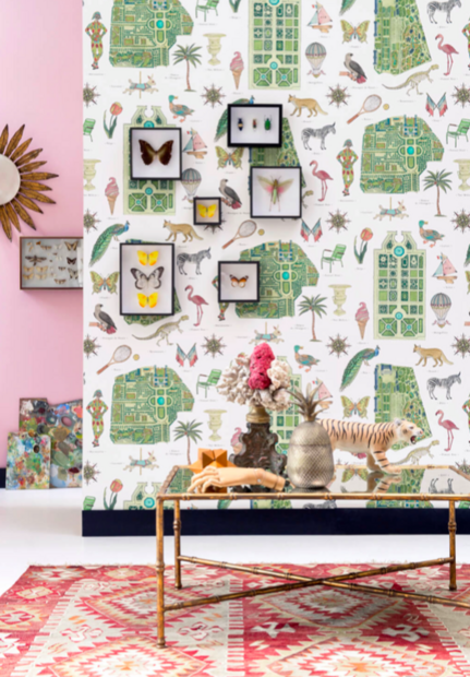 Pierre Frey Jardins parisiens Behang FP485002  