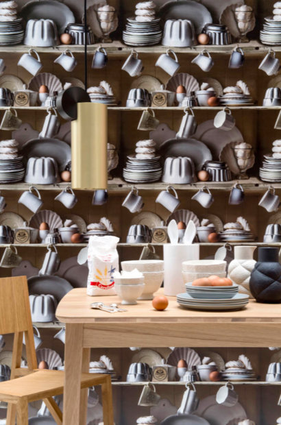 Pierre Frey Oeufs a la coque Behang FP487001  