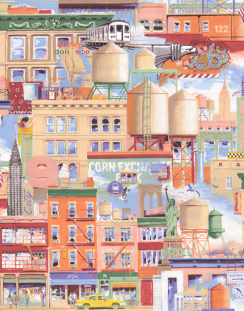 Pierre Frey Taxi jaune Behang FP486002