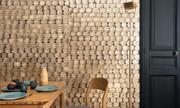 Elitis Puerto Princesa Behang&nbsp;-&nbsp;Ecrin behang collectie RM_974_92