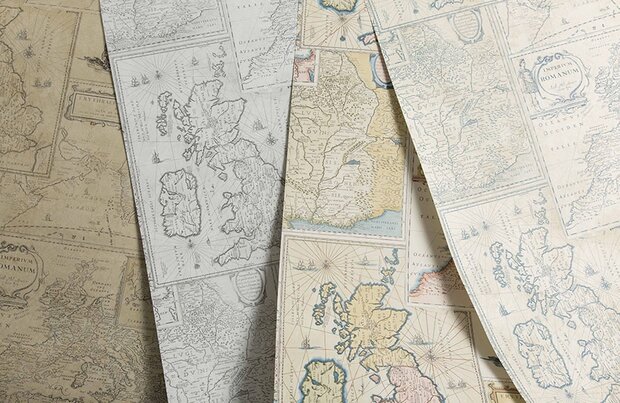 Mulberry Bohemian Travels Behang Bohemian Behangcollectie