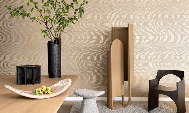 Elitis Amakusa Behang&nbsp;Paper Sculpture&nbsp;collectie