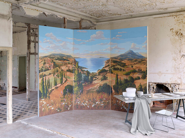 Pierre Frey Voyage en Toscane la Montage Behang FP613003