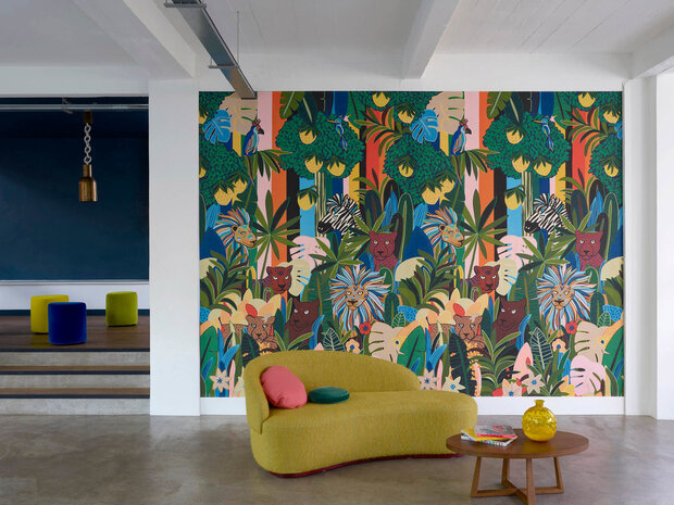 Pierre Frey Les Rois De La Jungle Behang Gallerie 2 Behang Collectie