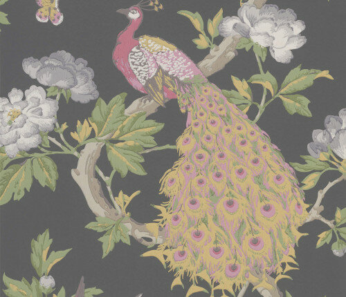 Little Greene Pavona Behang Peacock National Trust Papers&nbsp;Maeve