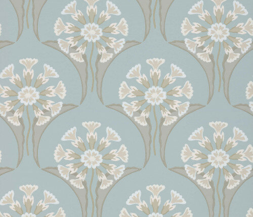 Little Greene Hencroft Behang National Trust Papers&nbsp;Celestial