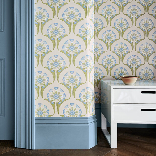 Little Greene Hencroft Behang National Trust Papers&nbsp;