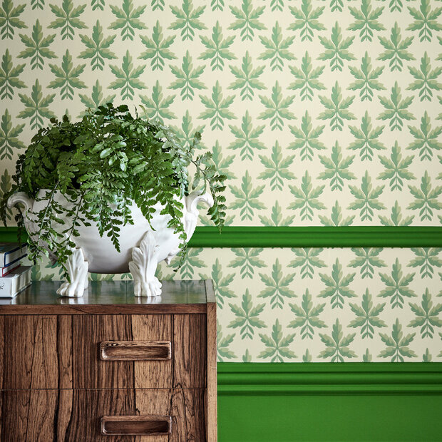 Little Greene Clutterbuck Behang National Trust Papers&nbsp;