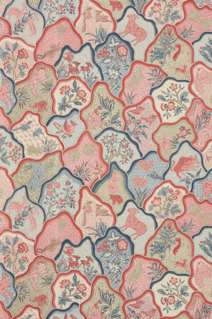 Pierre Frey Toile Des Indes Behang 