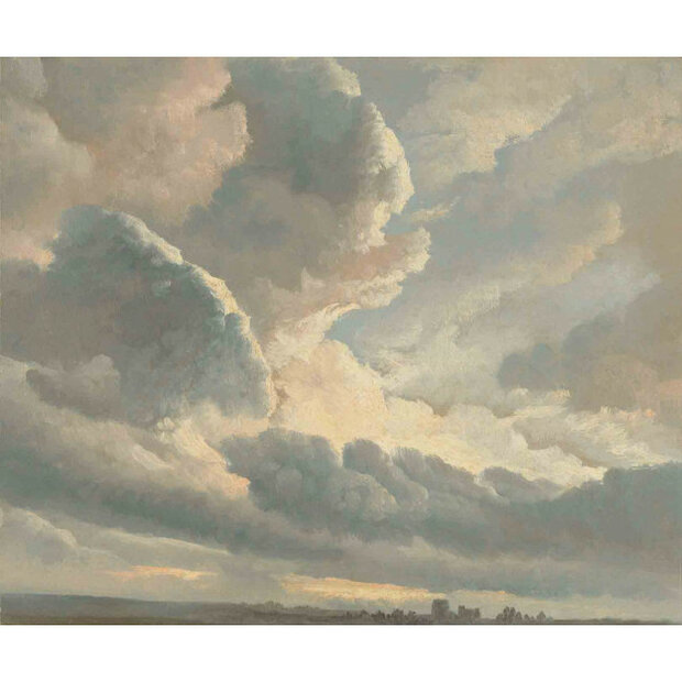 Les Dominotiers Sunset Clouds behang DOM 153