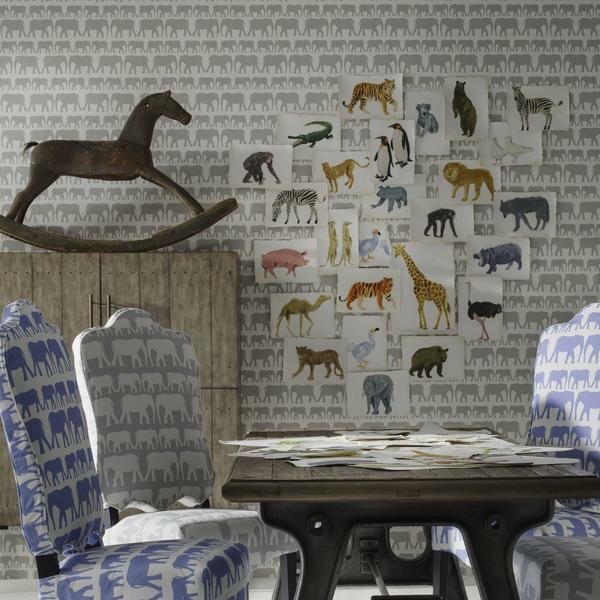 Andrew Martin Nell Taupe Behang