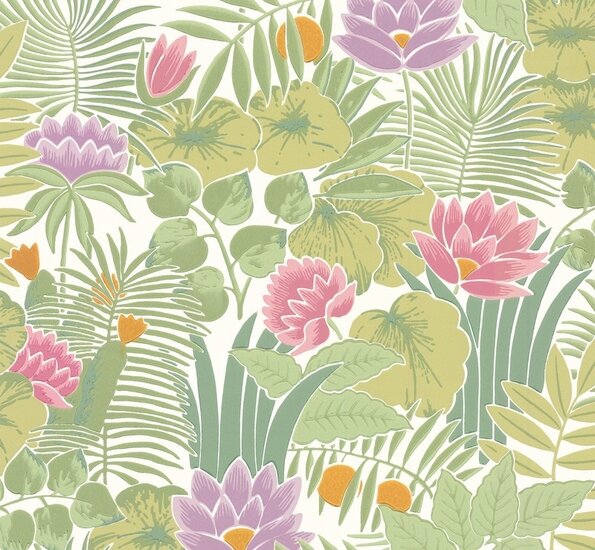 Behang Little Greene Reverie Jardin 