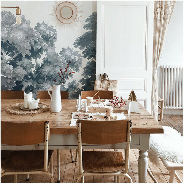 Les Dominotiers Dream Forest Behang