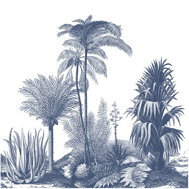 Les Dominotiers Aloes Behang