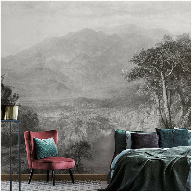 Les Dominotiers Le Coeur Des Andes Behang