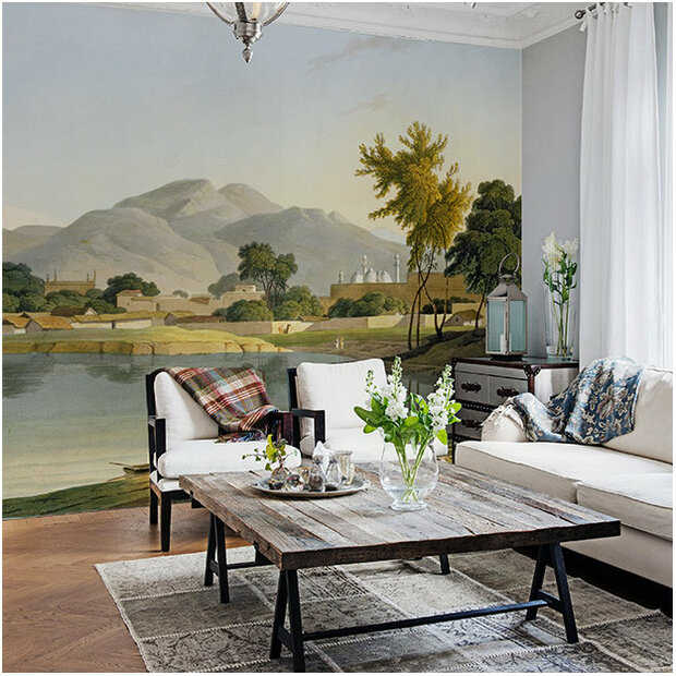 Les Dominotiers Nijeibabad Behang