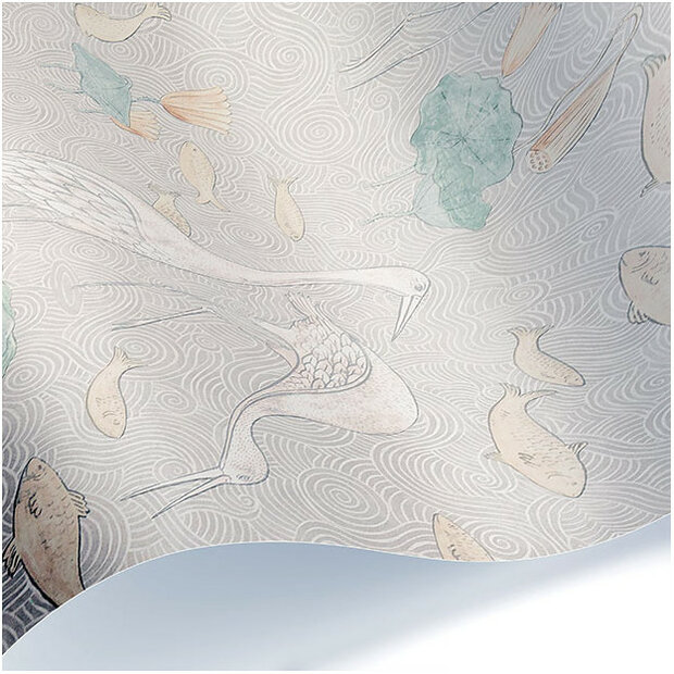 Les Dominotiers Enchanted River Behang