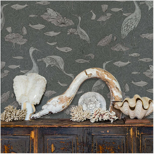 Les Dominotiers Enchanted River Behang