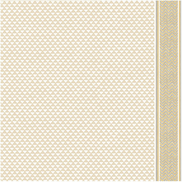 Les Dominotiers Puck Stripe Behang