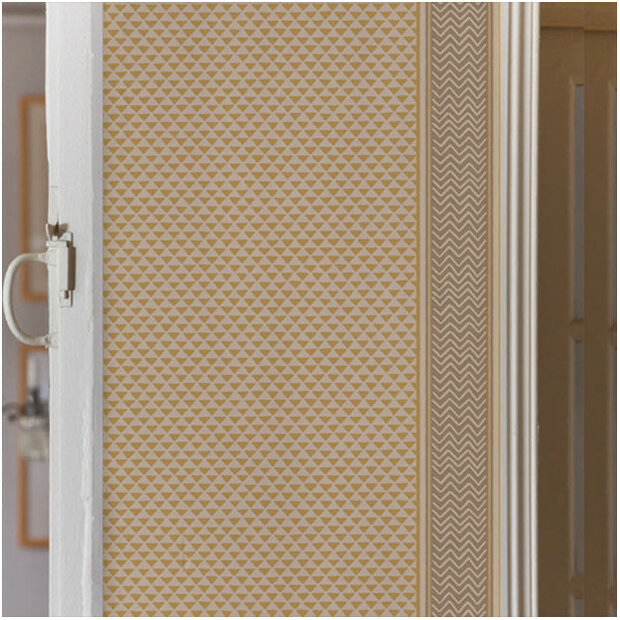 Les Dominotiers Puck Stripe Behang