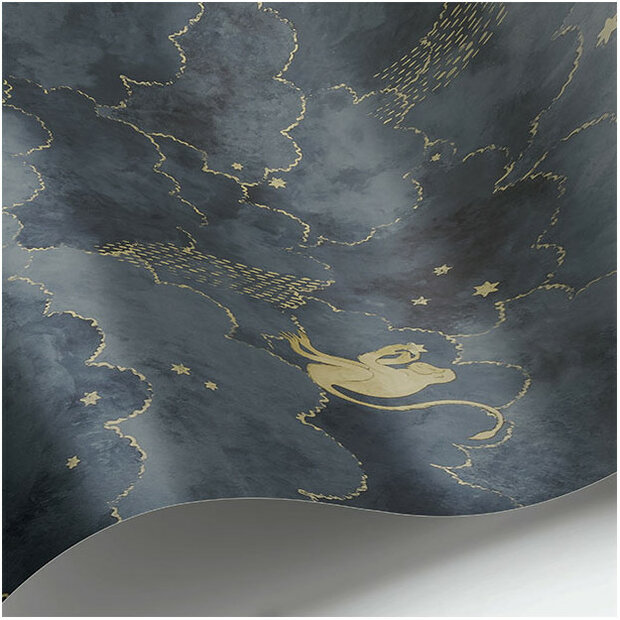 Les Dominotiers Stars and Monkeys Behang