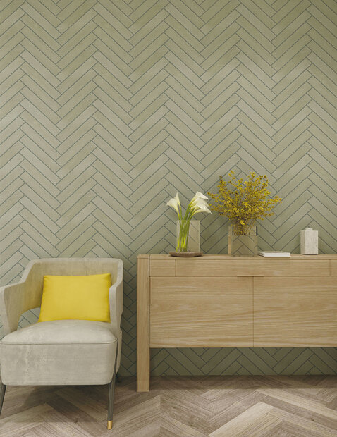 Greenland Roof Weave Behang Himalaya Craft Collectie