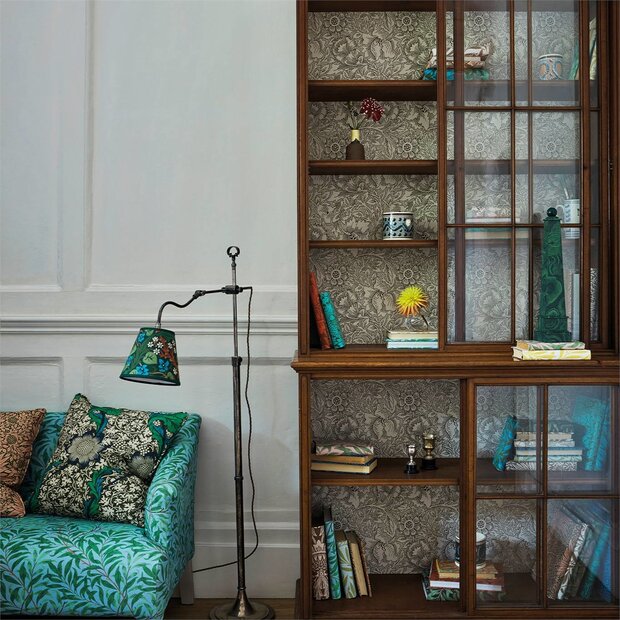 Morris &amp; Co. Poppy Behang