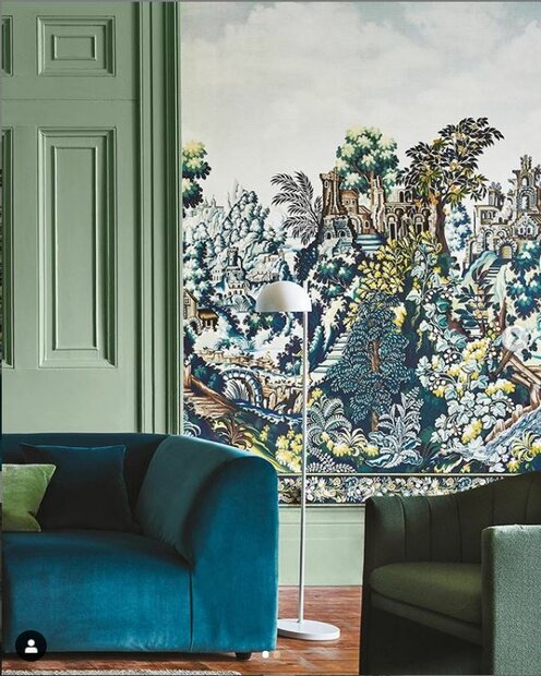 cole and son verdure tapestry behang 118 -17039