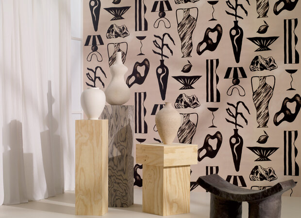 Aster&eacute; Collection Du Peintre Wallcovering 02