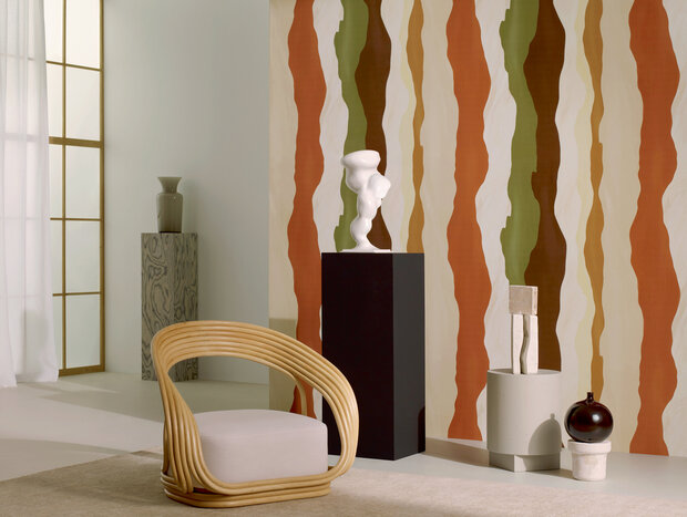 Aster&eacute; Paysage Inconnu Behang 