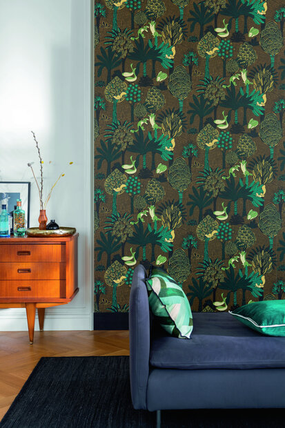 ELITIS Renard &amp; Co Behang Les Petites Histoires Collectie