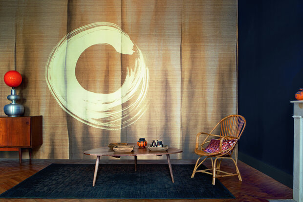 ELITIS Noren Behang Soie Changeante Collectie