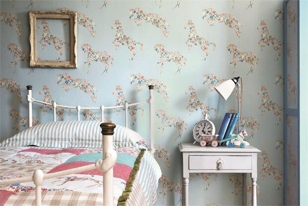 behang little sanderson pretty ponies sfeer