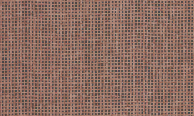ARTE Waffle Weave Behang Brick Red - Icons Collectie 85530