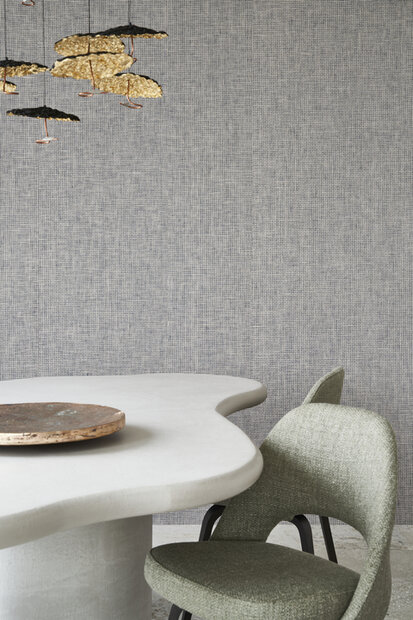 ARTE Waffle Weave Behang Brick Red - Icons Collectie