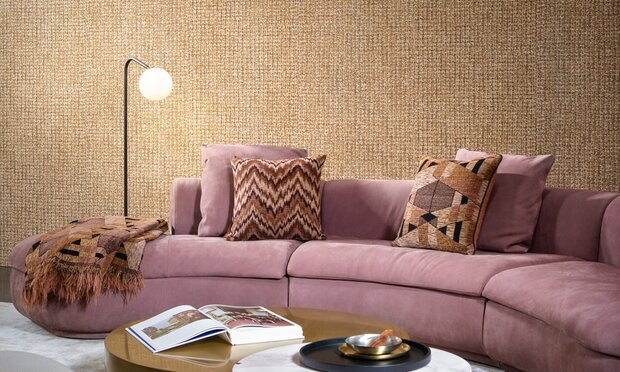 ARTE Cashmere Behang - Tan