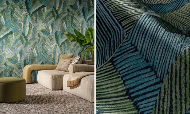 ARTE Chintz Behang - Ultramarine