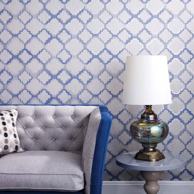 behang osborne and little Quatrefoil sfeer verdanta  1