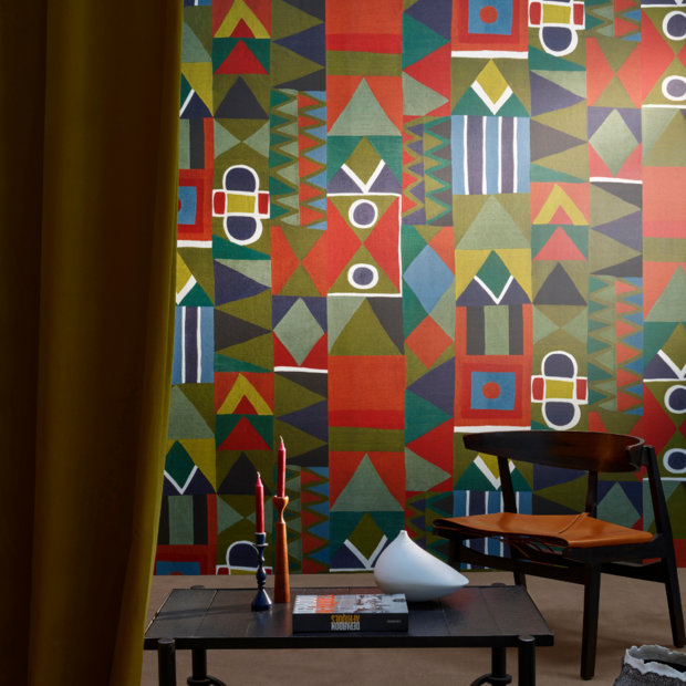 Pierre Frey Ndebeles Behang