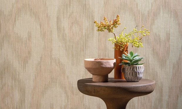 ARTE Ikat Behang - Beige