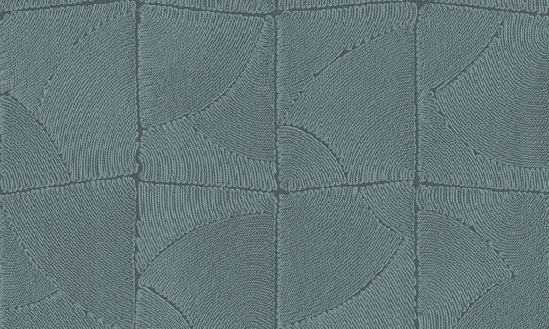 ARTE Atlas Behang - Petrol