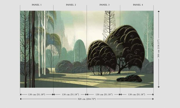 ARTE Le Jardin Mystique Behang - Fantasy