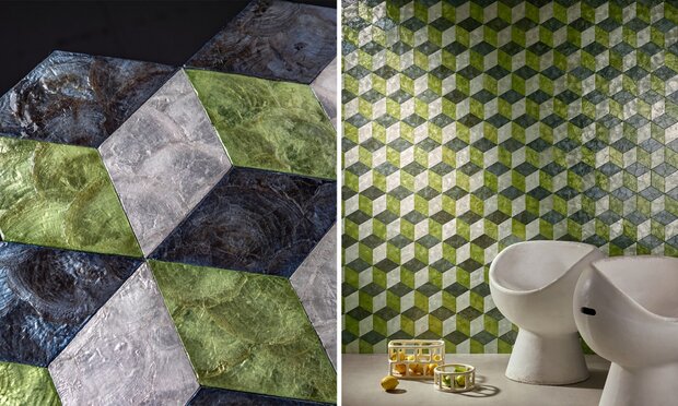 ARTE Cubic Behang - Ever Green