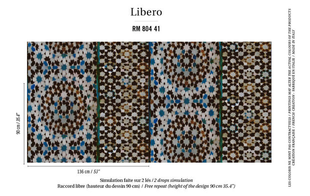 behang elitis Oudayas RM 80441 libero patroon