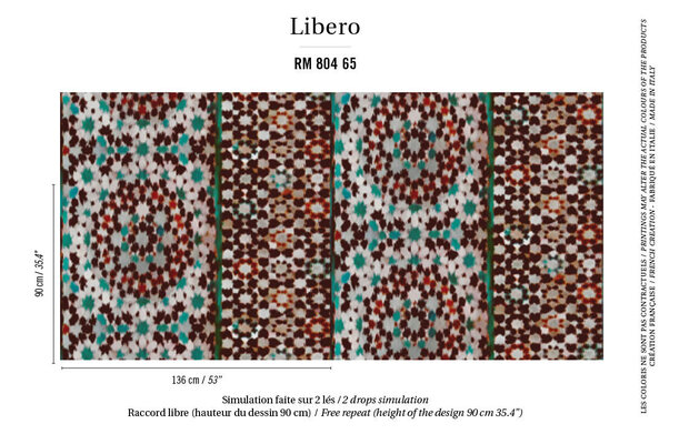 behang elitis Oudayas RM 80465 libero patroon