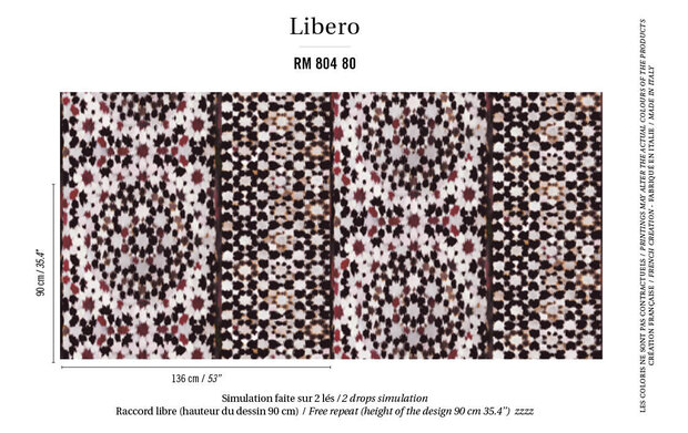 behang elitis Oudayas RM 80480 libero patroon