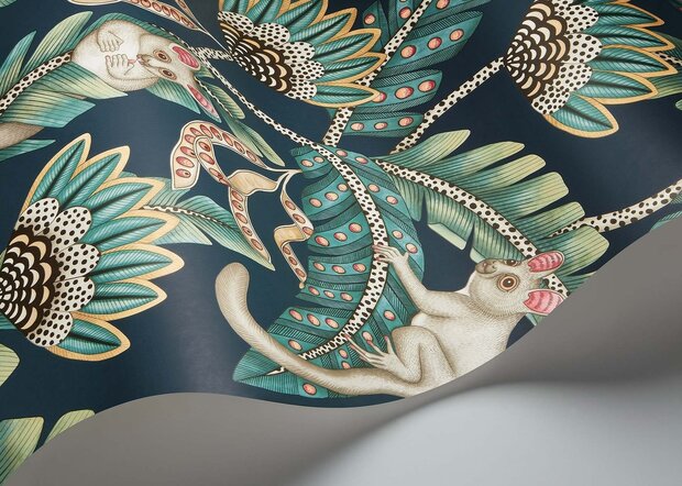 Cole and Son Bush Baby Behang S119/7034