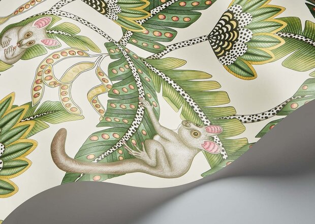 Cole and Son Bush Baby Behang S119/7035