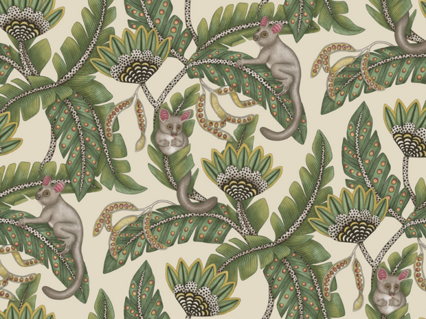 Cole and Son Bush Baby Behang S119/7035