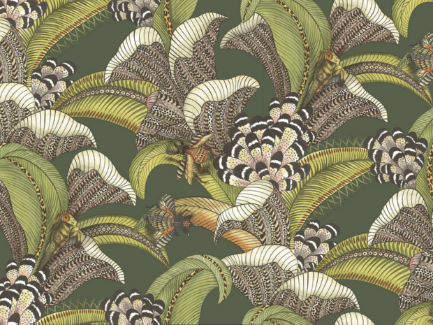 Cole and Son Hoopoe Leaves Behang  S119/1003